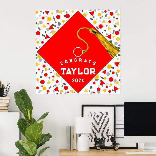 Graduierungsparty Poster (Heimbüro)