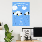 Graduierungsparty Poster (Heimbüro)