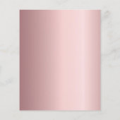 Graduierungsparty rosa Konfetti Mädchen Einladung (Rückseite)