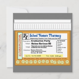 Graduierungsparty RX für Spaß Einladung