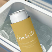 Graduierungsparty Script Lässig Simple Selters Dosenkühler