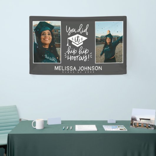 Graduierungsparty Sie getan hat es Gratulation Ban Banner (Messeveranstaltung)