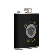 Graduierungspauschale für die schwarze Klasse von  Flachmann (Rechts)