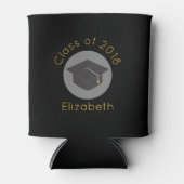 Graduierungspauschale für schwarze Klasse mit 20xx Dosenkühler (Vorderseite)