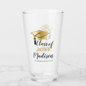 Graduierungspauschale - Tassel Black Gold Class 20 Glas (Rückseite)