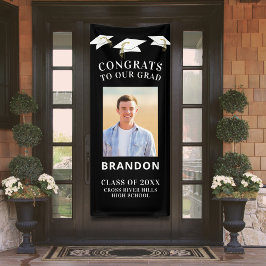 Graduierungspauschale Toss GLÜCKWUNSCH GRAD Foto B Banner