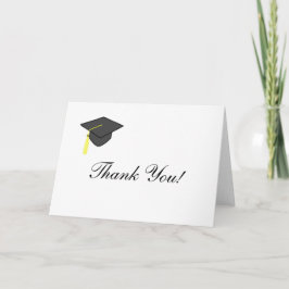 Graduierungspauschale Vielen Dank Note Card Dankeskarte