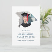 Graduierungsstufe 1 Foto Abschluss Ankündigung (Stehend Vorderseite)