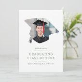 Graduierungsstufe Green 1 Foto Abschluss Ankündigung (Stehend Vorderseite)