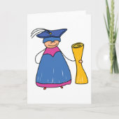 Gradute mit Diplom-Grußkarten Karte (Vorderseite)