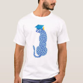 Gradution Blue Leopard T-Shirt (Vorderseite)