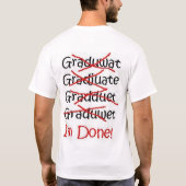 Graduwat! T-Shirt (Rückseite)