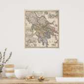 Graecia, Epirus, post bella Persia Poster (Küche)