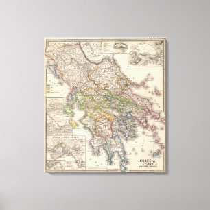 Graecia, Epirus, Posten bella Persien Leinwanddruck