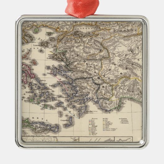 Graecia tempore migrationis doricae silbernes ornament (Vorne)