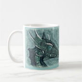 Graelle the Magical She Dragon Fantasy Art Kaffeetasse (Links)