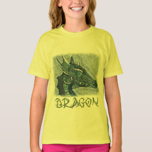 Graelle the Magical She Dragon Fantasy Art T-Shirt