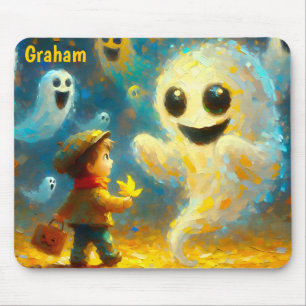 GRAEME ~ Halloween Ghosts ~ Mousepad