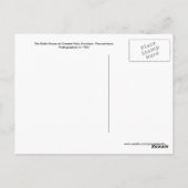 Graeme Park im Schnee - 1989 Postkarte (Rückseite)