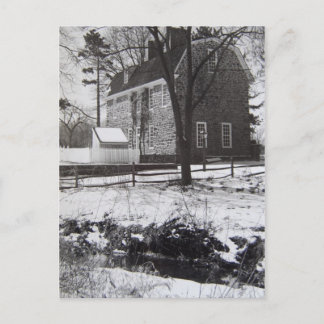 Graeme Park im Schnee - 1989 Postkarte