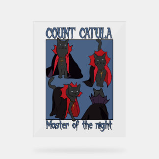 Graf Catula Herr der Nacht Acrylschild