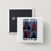 Graf Catula Herr der Nacht Button (Vorne & Hinten)