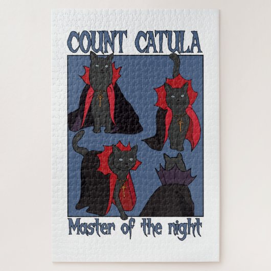 Graf Catula Herr der Nacht Puzzle (Vertikal)