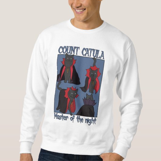 Graf Catula Herr der Nacht Sweatshirt (Vorderseite)
