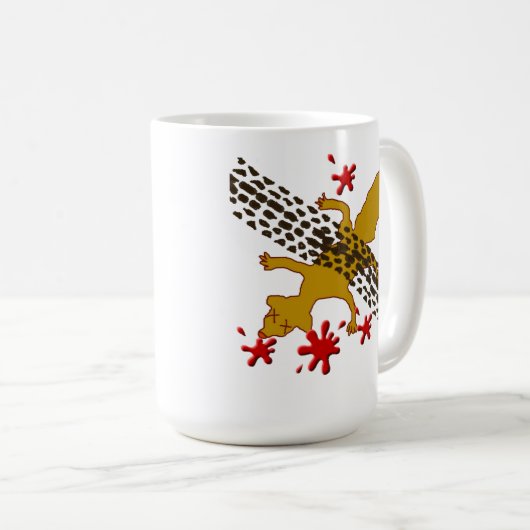Graf das tote Eichhörnchen Kaffeetasse (VorderseiteRechts)