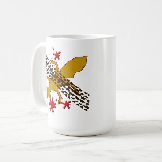 Graf das tote Eichhörnchen Kaffeetasse (Vorderseite Links)