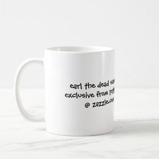 Graf das tote Eichhörnchen Kaffeetasse (Links)