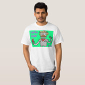 Graf der Roboter T-Shirt (Vorne ganz)