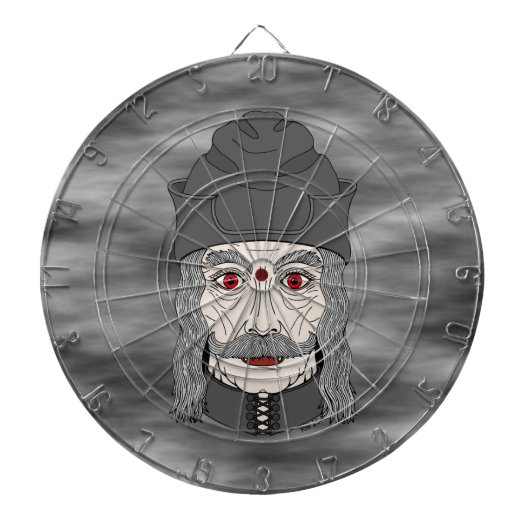 Graf Dracula 2026 Dartscheibe (vorne)