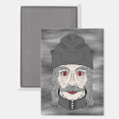 Graf Dracula 2026 Magnet (Vorderseite/Rückseite)