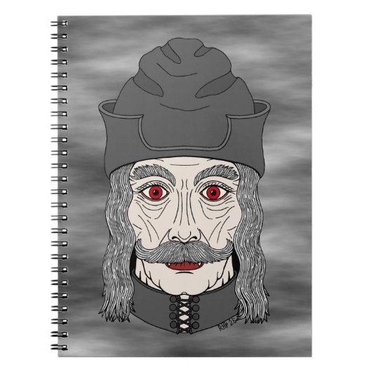 Graf Dracula 2026 Notizblock (Vorderseite)