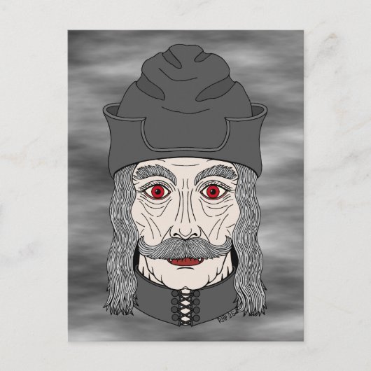 Graf Dracula 2026 Postkarte (Vorderseite)