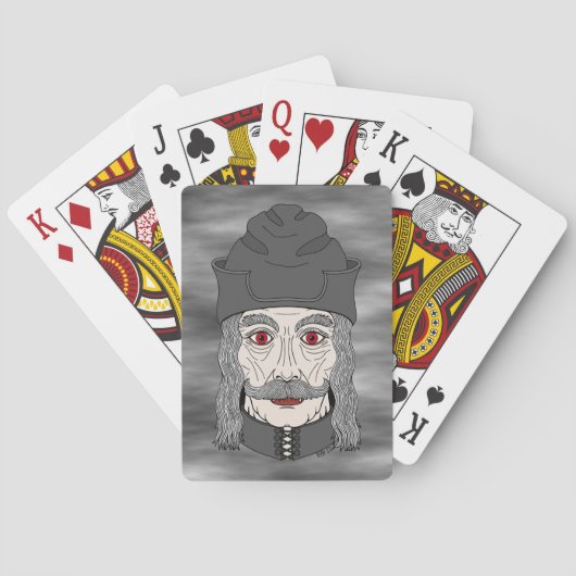 Graf Dracula 2026 Spielkarten (Rückseite)
