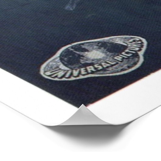 Graf Dracula - Bela Lugosi 1931 Poster (Ecke)