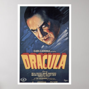Graf Dracula - Bela Lugosi 1931 Poster