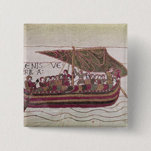Graf Harold mit seinem segelt voll vom Wind Button (Vorderseite)