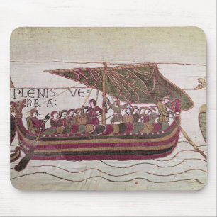 Graf Harold mit seinem segelt voll vom Wind Mousepad
