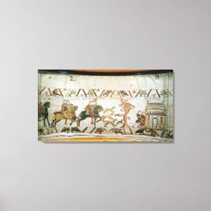 Graf-Harold-Reiten mit seinen Rittern zu Bosham Leinwanddruck