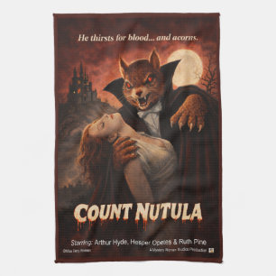 Graf Nutula Retro-Filmparodie Geschirrtuch