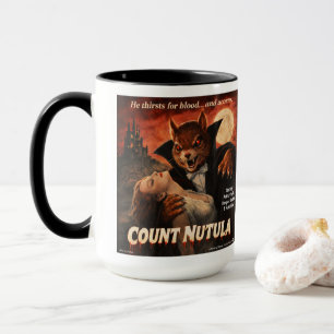 Graf Nutula Retro-Filmparodie Tasse