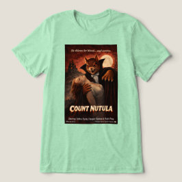 Graf Nutula Retro-Filmparodie Tri-Blend Shirt