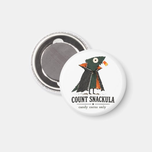 Graf Snackula Bartagame Kunst Magnet (Vorderseite/Rückseite)