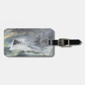 Graf Spee betritt den Indischen Ozean am 3. Gepäckanhänger (Vorderseite horizontal)