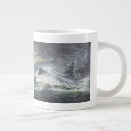 Graf Spee betritt den Indischen Ozean am 3. Jumbo-Tasse (Rechts)