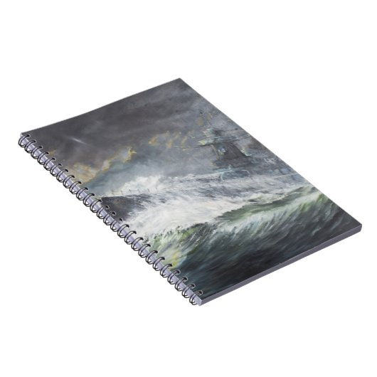 Graf Spee betritt den Indischen Ozean am 3. Notizblock (Rechte Seite)