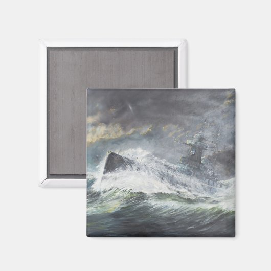 Graf Spee kommt am 3. November in den Indischen Oz Magnet (Vorderseite/Rückseite)